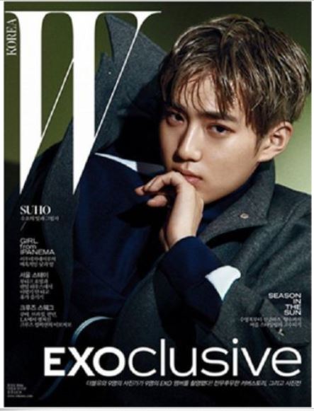 EXO "W Korea" 2016.07 July - 54 Pages EXOclusive
