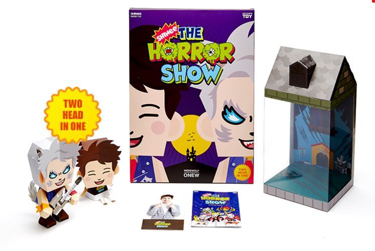 SHINee - Paper Toy Official [SHINee The Horror SHOW] (JONG HYUN)