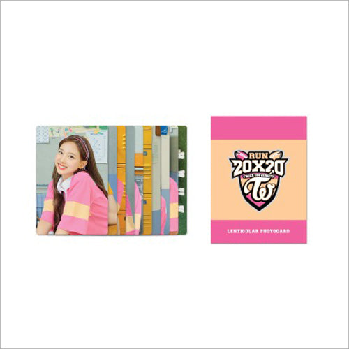 Twice Run 20x20 Goods - Lenticular Photo Card Set