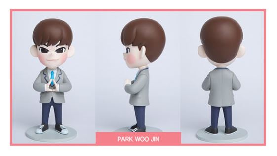 Wanna One 4 Inch Figure - Individual Members