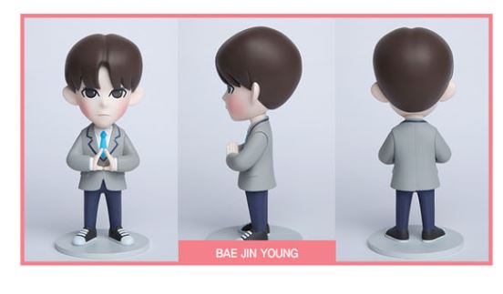 Wanna One 4 Inch Figure - Individual Members