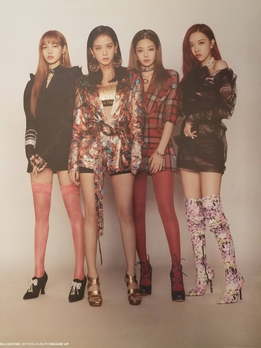BLACKPINK 1st Mini Album SQUARE UP Official Poster - Photo Concept 1