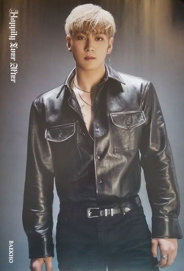 NU'EST 6th Mini Album Happily Ever After Official Poster - Photo Concept Baekho