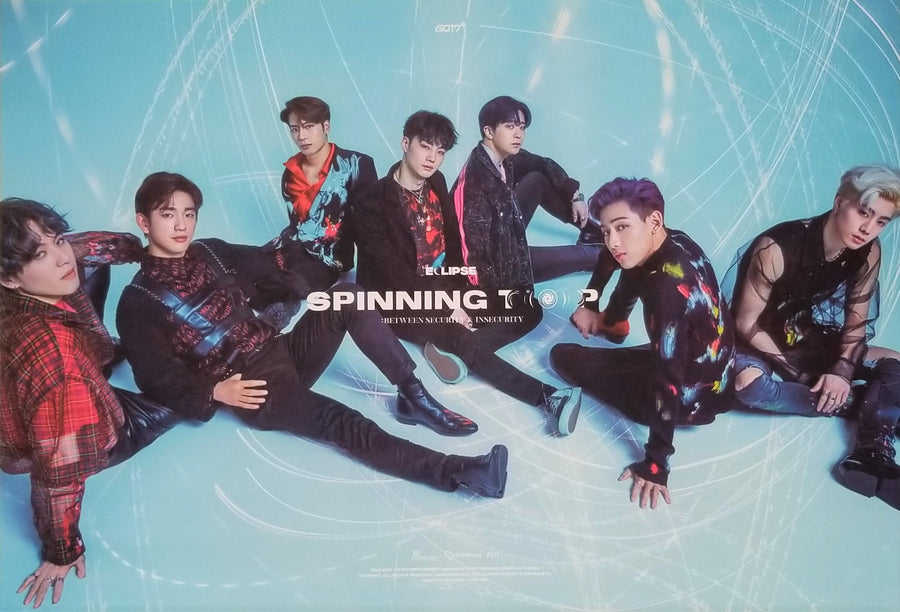 GOT7 Album SPINNING TOP Official Poster - Photo Concept 1