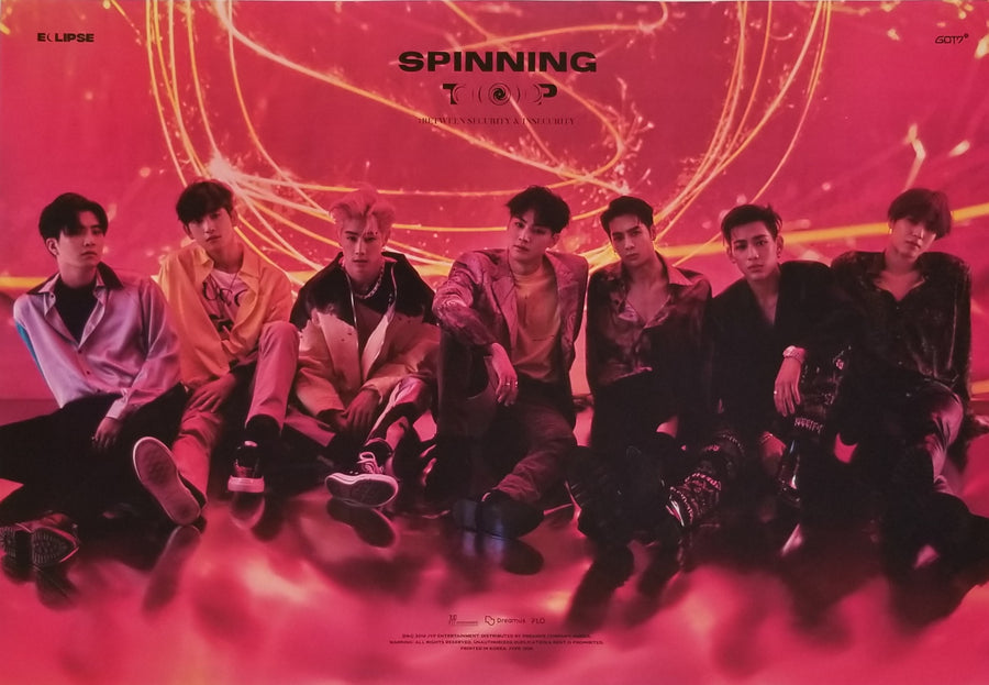 GOT7 Album SPINNING TOP Official Poster - Photo Concept 2