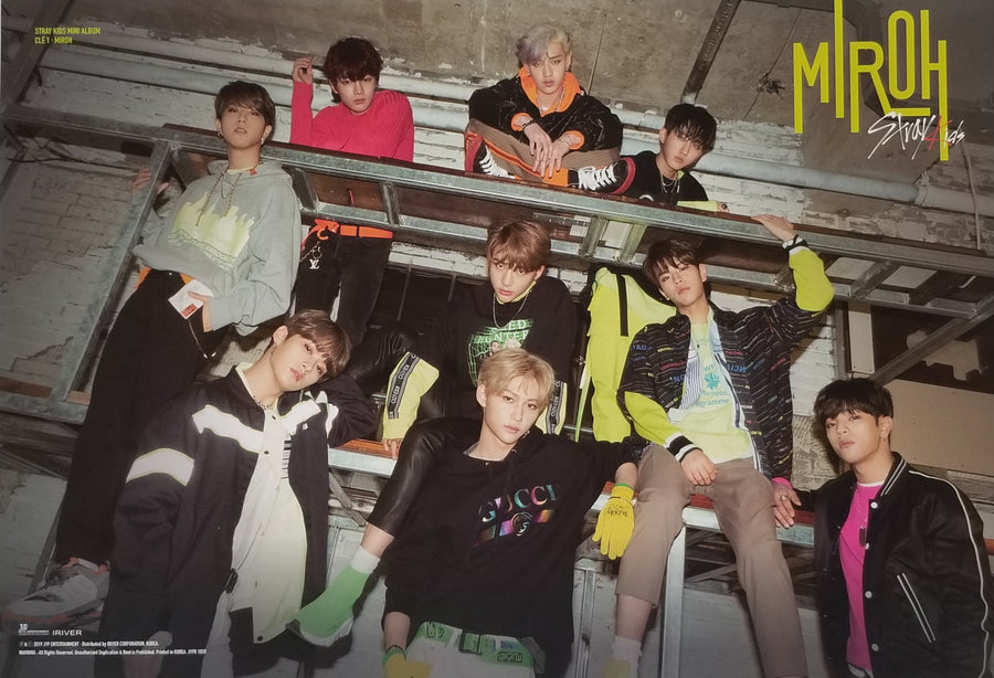 Stray Kids Mini Album CLE 1 : MIROH Official Poster - Photo Concept 2