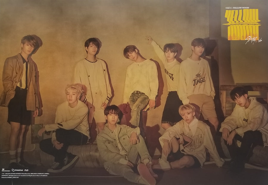 Stray Kids Mini Album CLE 2 : YELLOW WOOD Official Poster - Photo Concept 2
