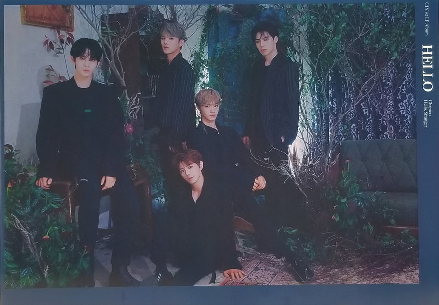 CIX Album Hello Chapter Official Poster - Photo Concept Stranger