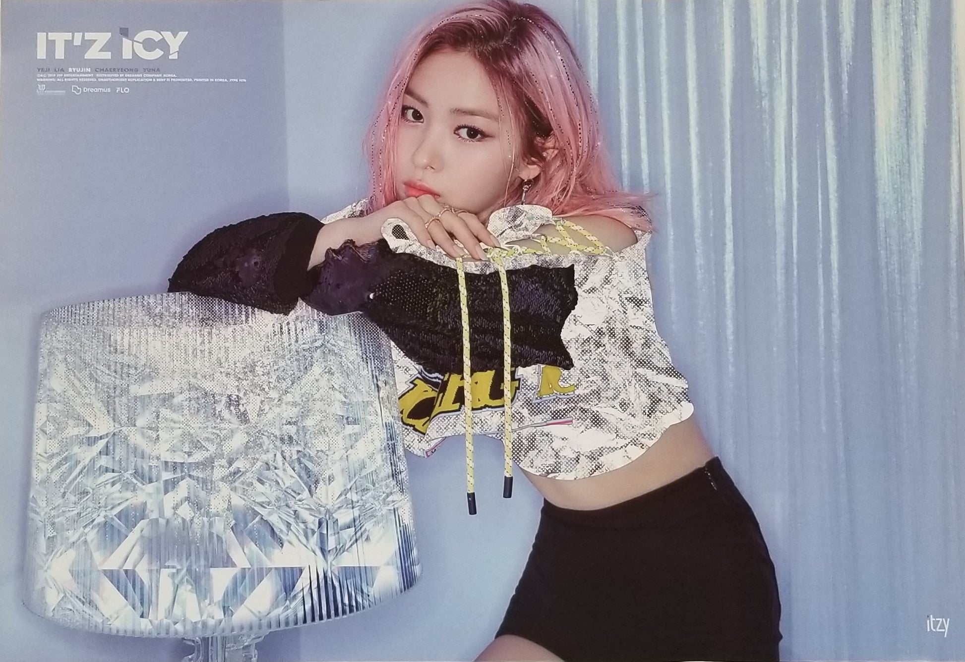 ITZY IT&#39;Z ICY Official Poster - Ryujin Photo Concept