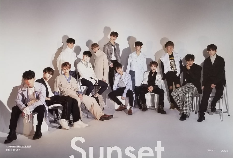 Seventeen Special Album Director's Cut Official Poster - Photo Concept Sunset