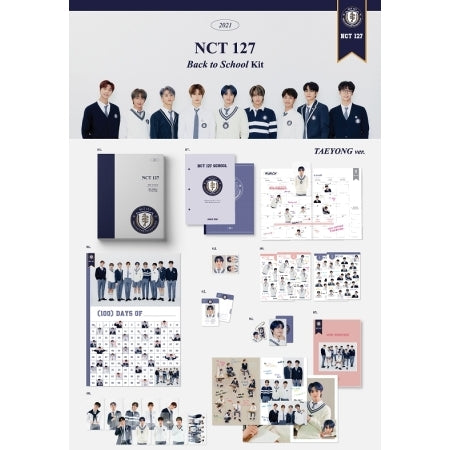 NCT 127 2021 Back to School Kit