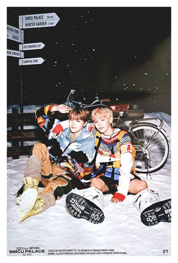 2022 Winter SM Town : SMCU Palace Official Poster - Photo Concept NCT Sungchan & Shotaro
