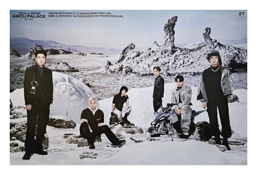 2022 Winter SM Town : SMCU Palace Official Poster - Photo Concept EXO
