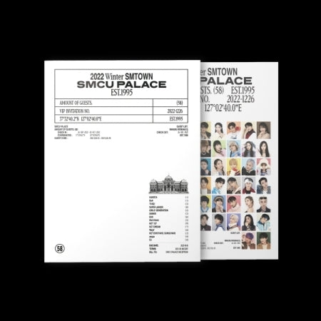 2022 Winter SM Town : SMCU Palace [Portrait Book Ver.]