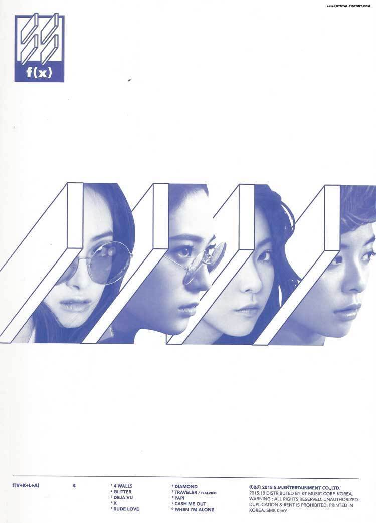 에프엑스 f(x) - Album Vol.4 [4 Walls]