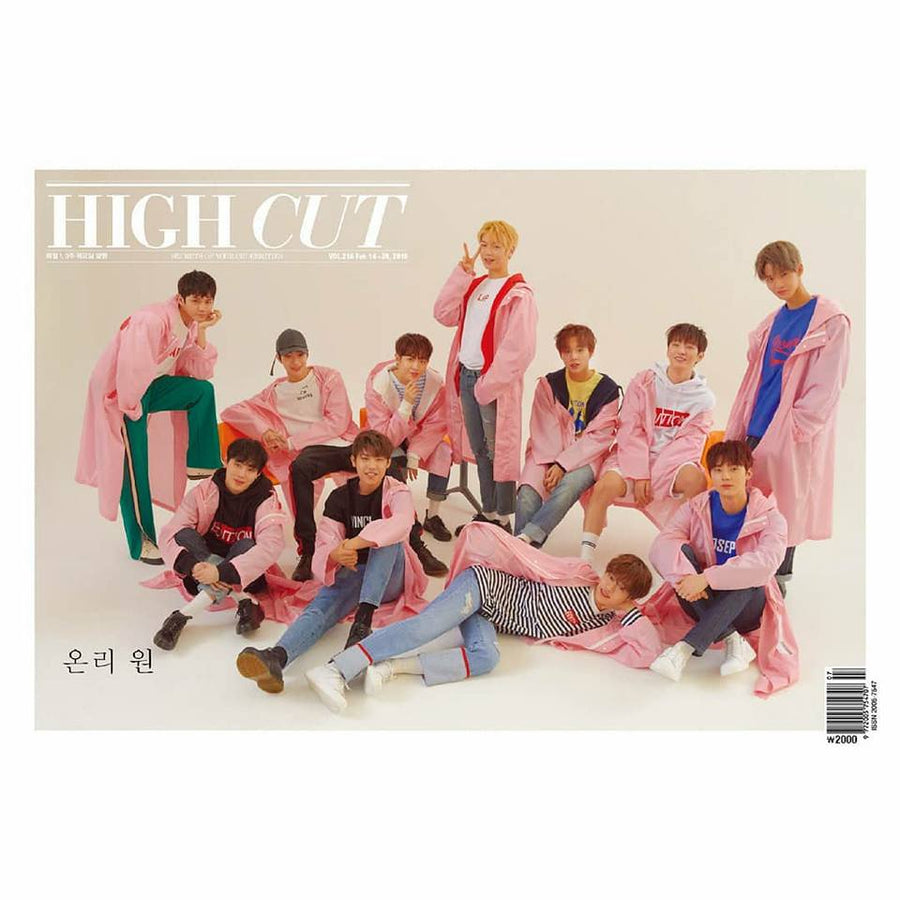 High Cut Newspaper Vol.216 [Wanna One] (B Ver)
