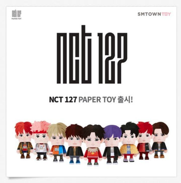   엔시티  Nct 127 2nd Mini Album Limitless Official Paper Toy