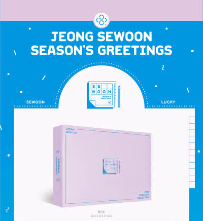 [Limited Stock] Jeong Sewoon 2019 Season's Greetings