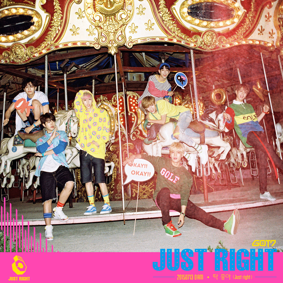 갓세븐 GOT7 - Mini Album Vol.3 [Just Right]