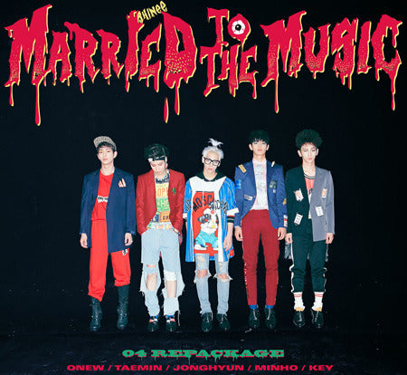 샤이니 SHINee - Repackage Album Vol.4 [Married To The Music]