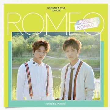 로미오 ROMEO 3rd Mini Album [MIRO] 윤성&카일 YUNSUNG&KYLE Edition CD