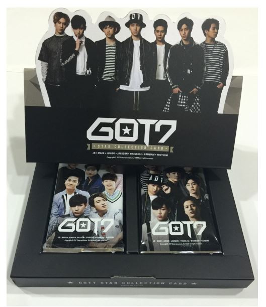 GOT7  GOT 7 OFFICIAL STAR COLLECTION CARD SET