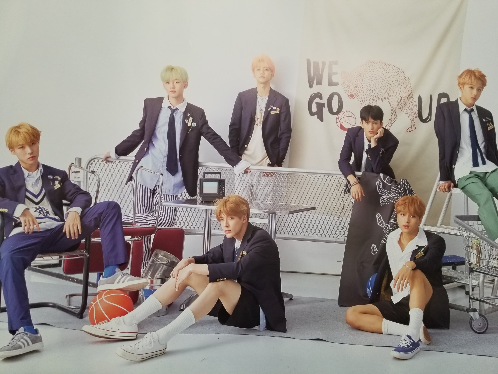 NCT Dream 2nd Mini Album We Go Up Official Poster - Photo Concept Regular