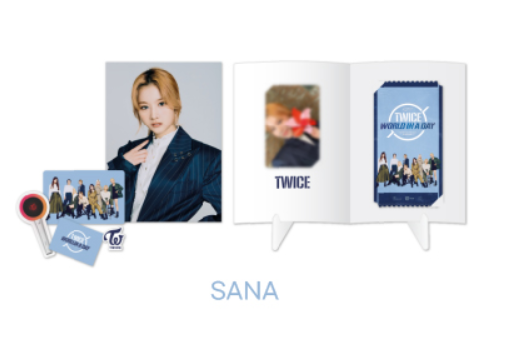 TWICE グッズセット Twice 2020 World In A Day Official Merchandise - Special AR Ticket