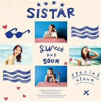 씨스타 Sistar Special Album - Sweet & Sour