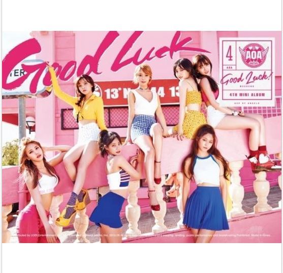  에이오에이 AOA 4TH MINI ALBUM [GOOD LUCK] WEEKEND (B VER.) CD+BOOKLET+PHOTO CARD