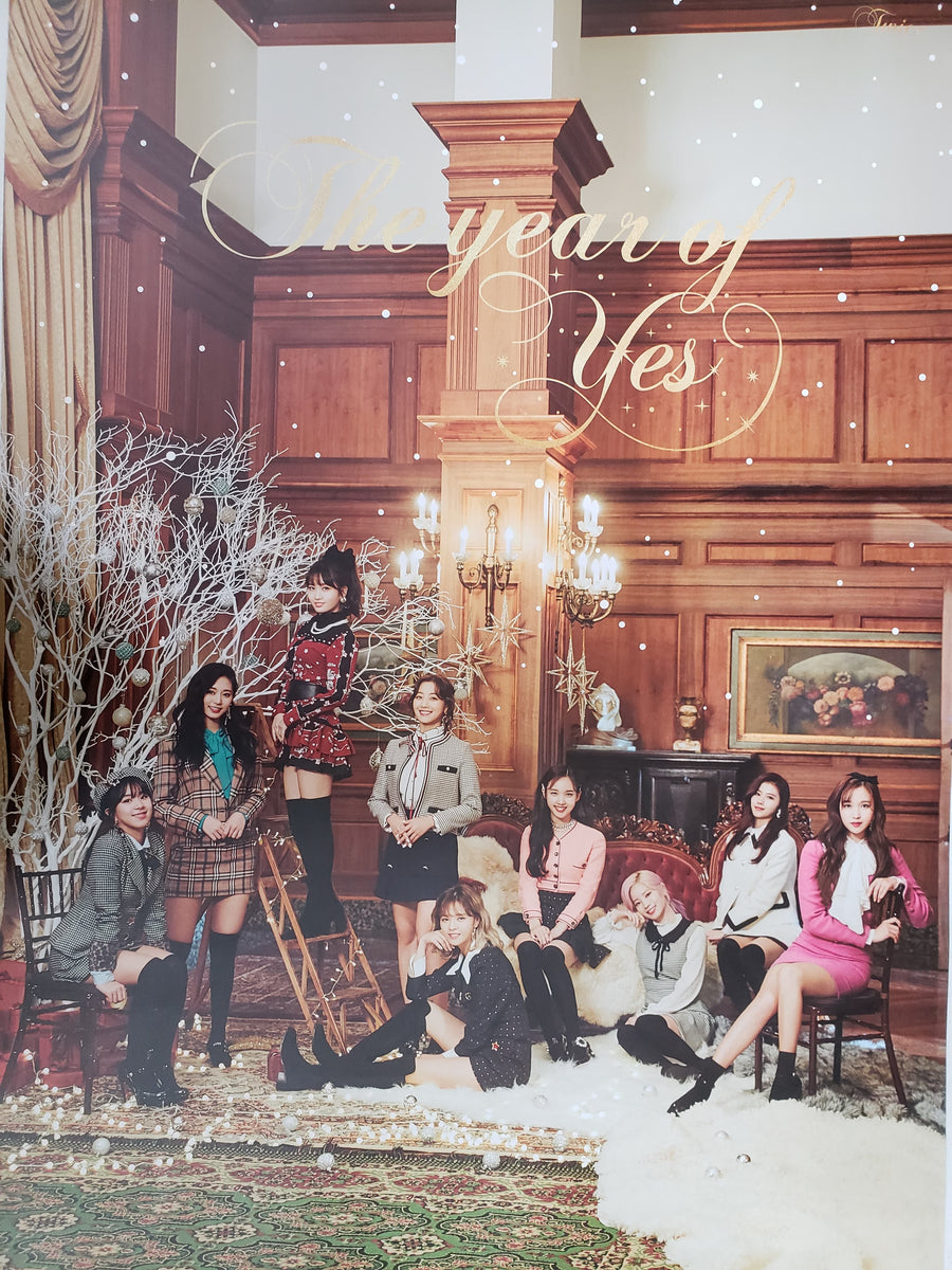 Twice 3rd Special Album THE YEAR OF YES Official Poster