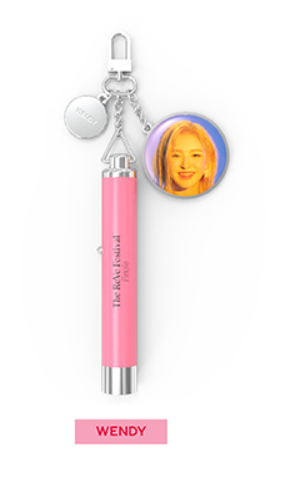 Red Velvet Photo Projection Keyring