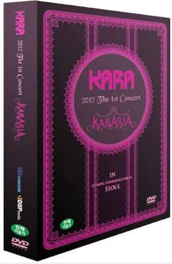 카라 Kara - 2012 The 1st Concert Karasia in Seoul Live (3DVD + Photobook) (Korea Version) 