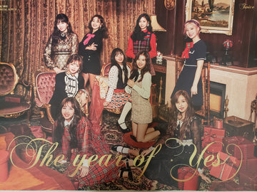 Twice 3rd Special Album THE YEAR OF YES Official Poster
