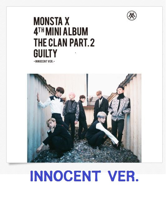 Monsta X 4th Mini Album - [The Clan 2.5 Part.2 Guilty] – Choice