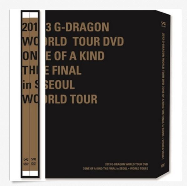 BIGBANG G-DRAGON DVD 2013 WORLD TOUR+ONE OF A KIND THE FINAL IN SEOUL 3 DISC