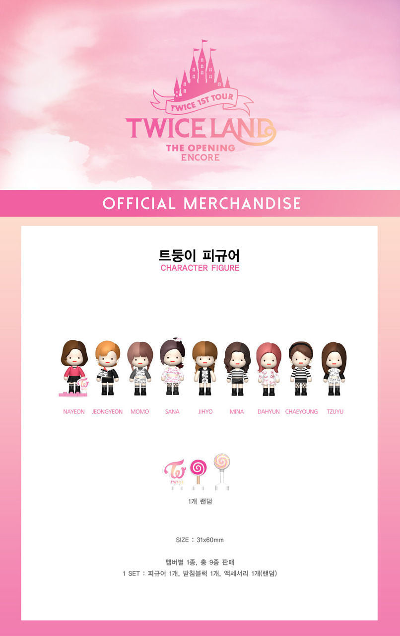 TWICE TWICELAND ENCORE OFFICIAL GOODS CHARACTER FIGURE