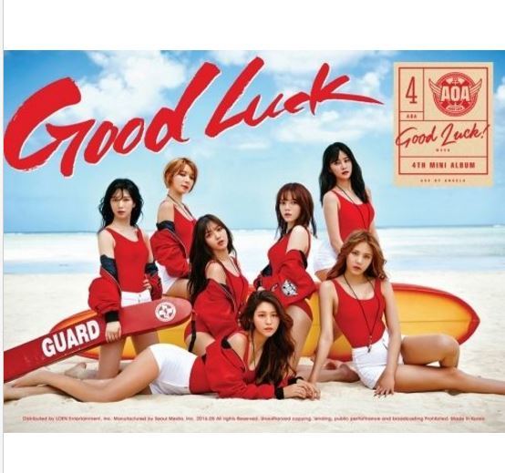 에이오에이 AOA 4TH MINI ALBUM [GOOD LUCK] WEEKEND (A VER.) CD+BOOKLET+PHOTO CARD
