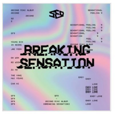   에스에프 SF9 2ND MINI ALBUM - BREAKING SENSATION CD 