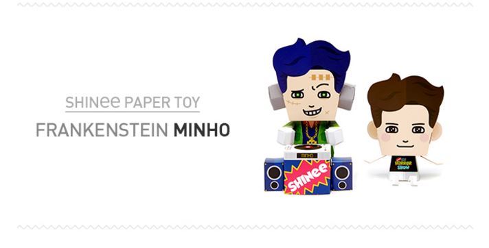 SHINee - Paper Toy Official [SHINee The Horror SHOW] (MINHO)