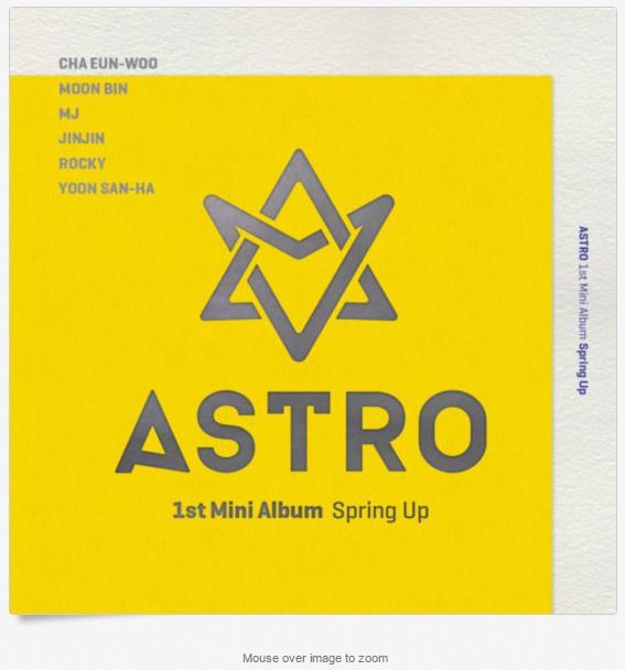 아스트로 ASTRO 1ST MINI ALBUM-SPRING UP  