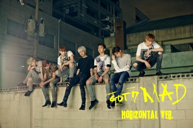 갓세븐 GOT7 - Mini Album [MAD] Horizontal Ver.