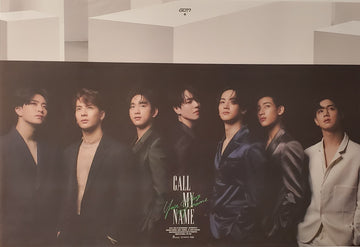 GOT7 10th Mini Album Call My Name Official Poster - Photo Concept B