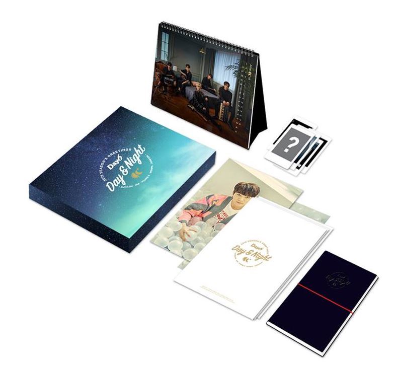  [Pre-Order] 데이식스 DAY6 - 2018 SEASON'S GREETINGS [DAY & NIGHT] 