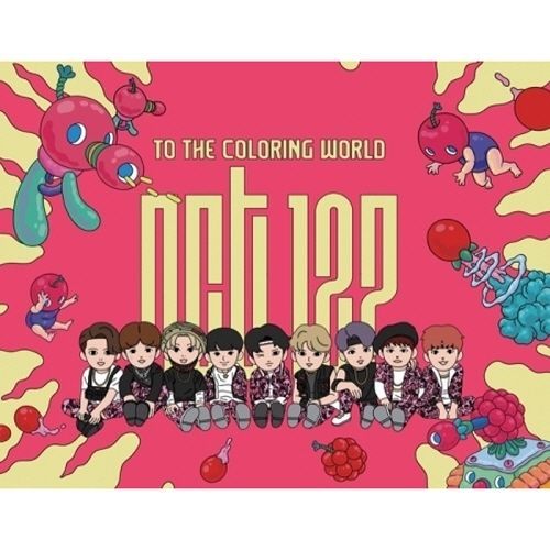 엔시티 NCT 127-[To The Coloring World! NCT127] 32p Coloring Paper Book SET