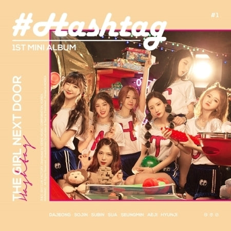  [Pre-Order] 해시 태그HASH TAG 1ST MINI ALBUM - THE GIRL NEXT DOOR 