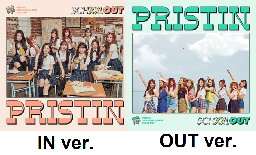  프리스틴PRISTIN 2ND MINI ALBUM - SCHXXL OUT 