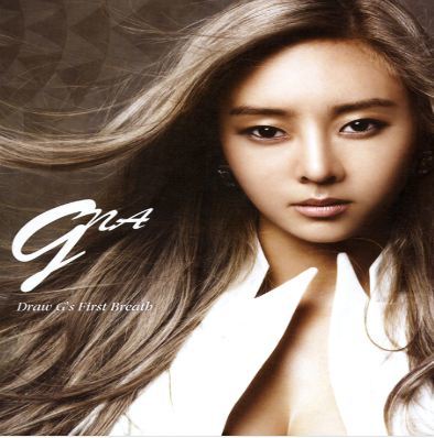 지나 G.NA 1st Mini Album - Draw G&#39;s First Breath (With Rain)