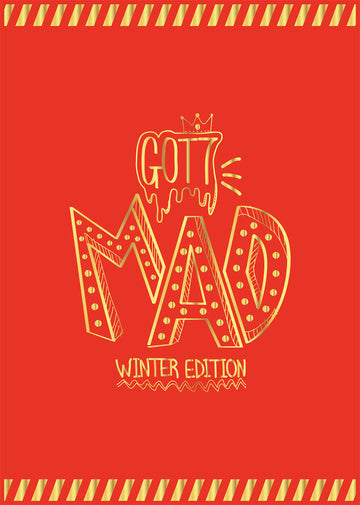 갓세븐 GOT7 - Mini Album Repackage [MAD Winter Edition] - Happy Version