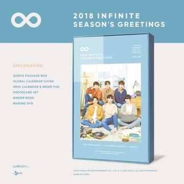  [Pre-Order]인피니트]INFINITE - 2018 SEASON'S GREETINGS Full Set